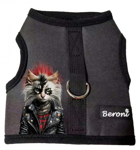 Beroni Katzengeschirr Rockstar