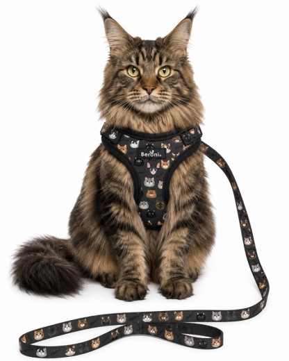 Beroni� Comfort Plus Harness Meow Friends Katzengeschirr