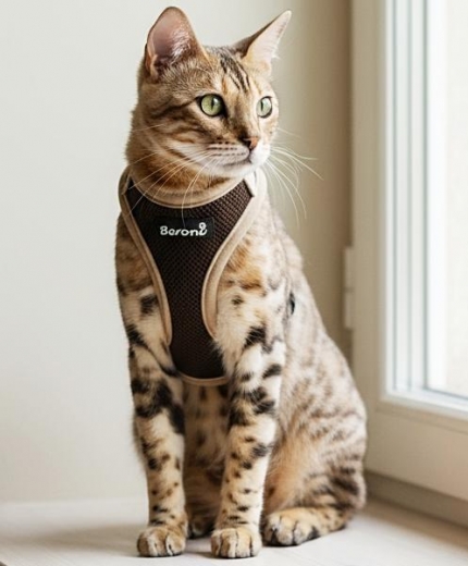 Easy Walking Katzengeschirr 2.0 ausbruchsicher nicht �ber Kopf