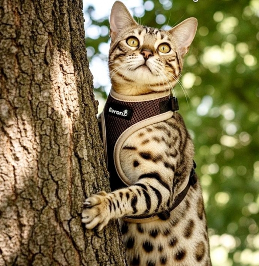 Easy Walking Katzengeschirr 2.0 ausbruchsicher nicht �ber Kopf