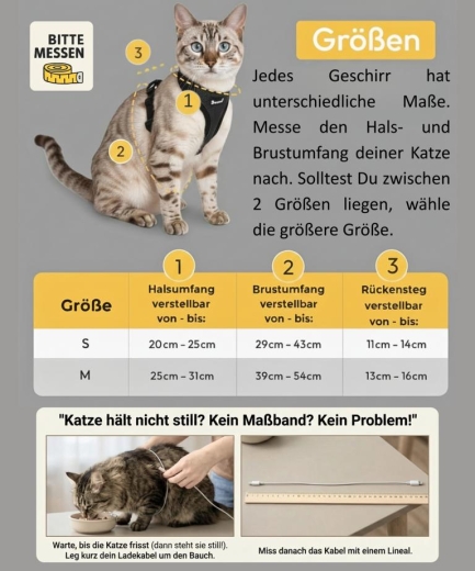 Easy Walking Katzengeschirr 2.0 navy