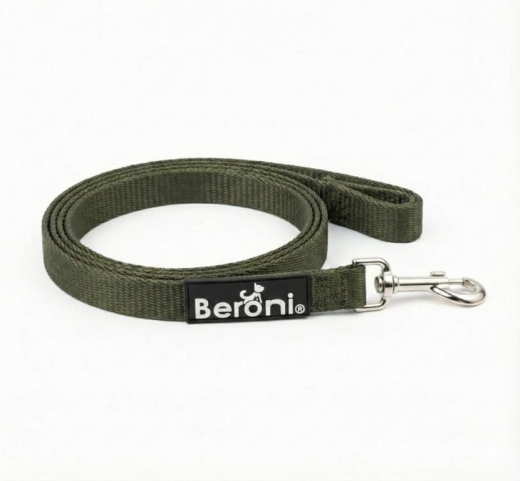 Katzenleine uni armygreen