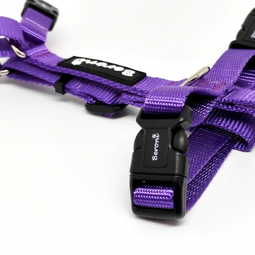 Panikgeschirr Sicherheitsgeschirr Safety Harness soft Classic lila