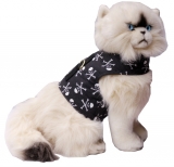 Cat Walking Jacket Katzengeschirr Totenkopf PIRATE SKULL