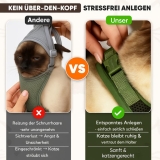 Easy Walking Katzengeschirr 2.0 ausbruchsicher nicht �ber Kopf gr�n-camouflage