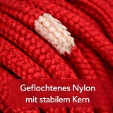 Lange Leine f�r Katzengeschirr 15 Meter rot