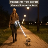 Verstellbare Katzenleine 5m NIGHT REFLECT