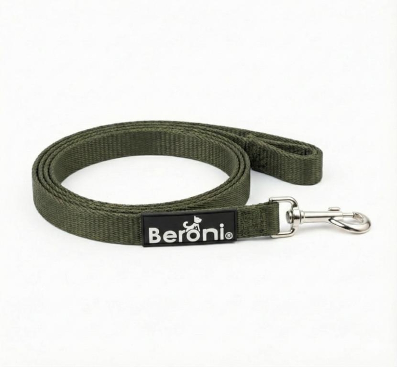 Katzenleine uni armygreen