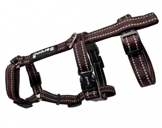 Panikgeschirr Sicherheitsgeschirr Safety Harness Pro BRAUN ausbruchsicher