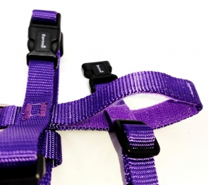 Panikgeschirr Sicherheitsgeschirr Safety Harness soft Classic lila
